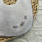 CAPPELLO E BAVETTA LR1006 B.CO/LILLA LA SARTORIA DEI PICCOLI 