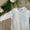 TUTINA, BODY, CARDIGAN E BABBUCCE IN LANA IN5331/IN53S CIELO/TORTORA MARLU 