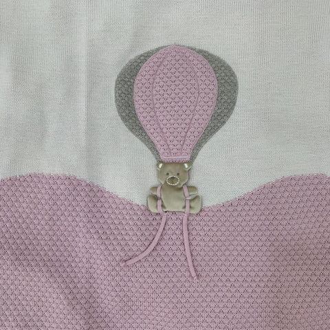 SCIALLE IN LANA IN5780R ROSA MARLU' 