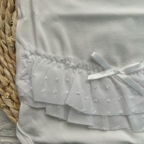 BODY IN COTONE 19080 BIANCO CALAMARO 