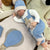 TUTINA, BODY, CARDIGAN E BABBUCCE IN LANA IN5731/IN57S C CIELO MARLU 