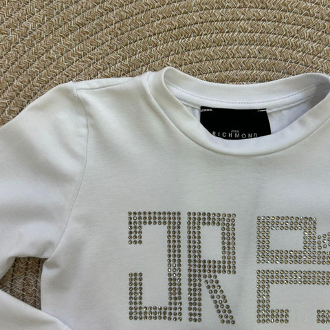 T-SHIRT IN COTONE RGA25182TS WHITE RICHMOND 