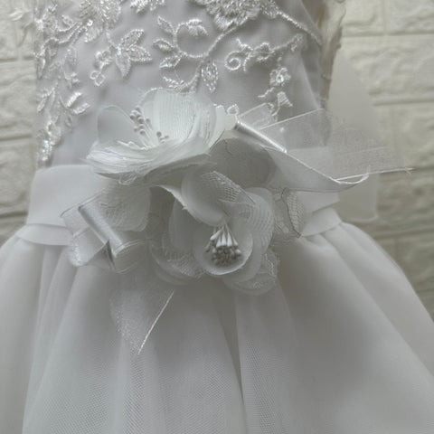 ABITO PIZZO E TULLE 2560 ABITO U MARCH 