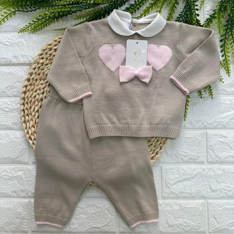 COMPLETO IN FILO IM25N-15/512 BEIGE ISABEL&MARTINEZ 