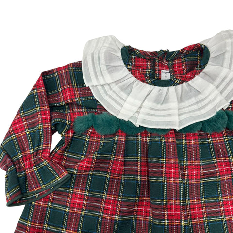 ABITO E CULOTTE TARTAN 22104 U CALAMARO 