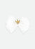 FERMAGLIO FIOCCO E CORONA BB CROWN SNOWDROP ANGEL'S FACE 