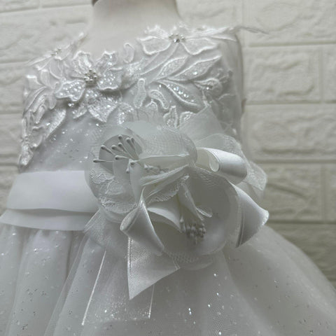 ABITO PIZZO E TULLE LUREX 2551 ABITO U MARCH 