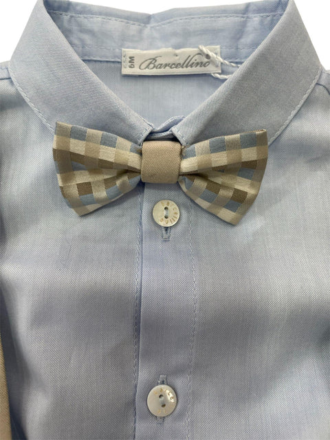 SALOPETTE, CAMICIA E PAPILLON 125511 U BARCELLINO 