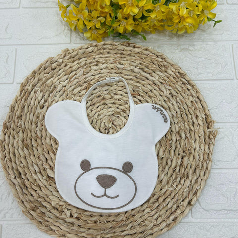 BAVETTA IN COTONE E25110 BIANCO NANAN 