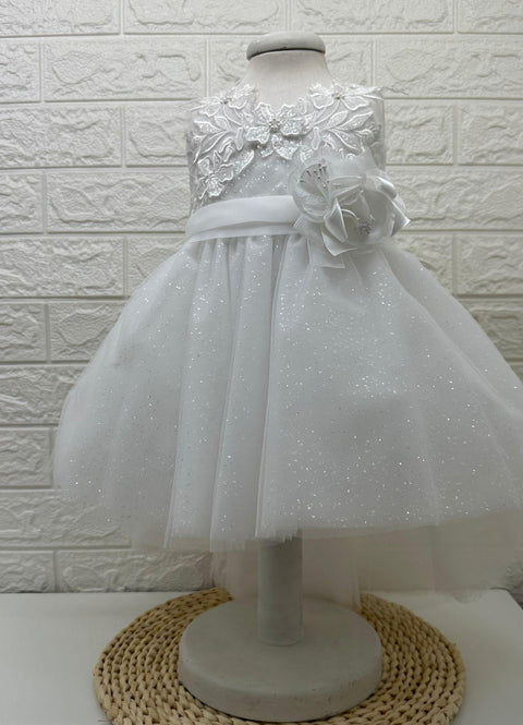 ABITO PIZZO E TULLE LUREX 2551 ABITO U MARCH 