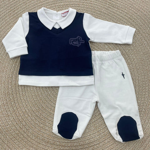 COMPLETO IN CALDO COTONE CPP5302N NAVY PACIOTTI 4US 