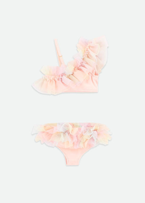 BIKINI CON TULLE MULTICOLOR ATHENS PALE PINK ANGEL'S FACE 
