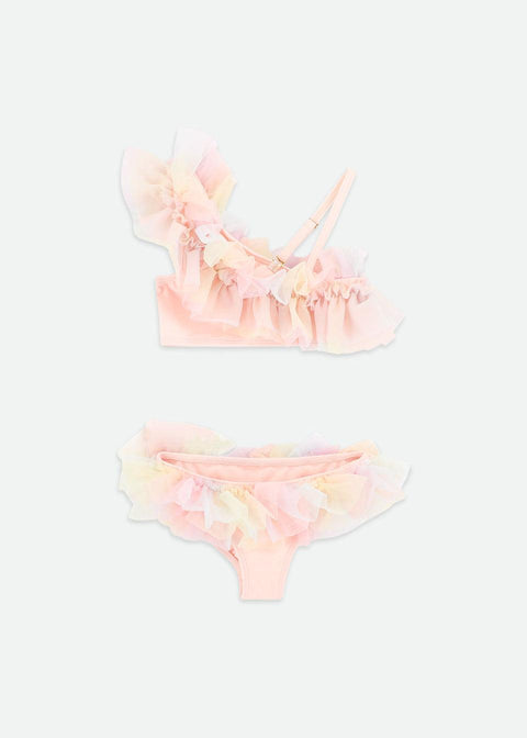BIKINI CON TULLE MULTICOLOR ATHENS PALE PINK ANGEL'S FACE 