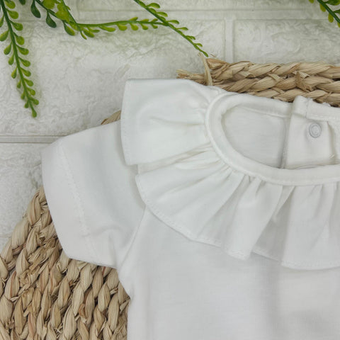BODY IN COTONE 19121 BIANCO CALAMARO 