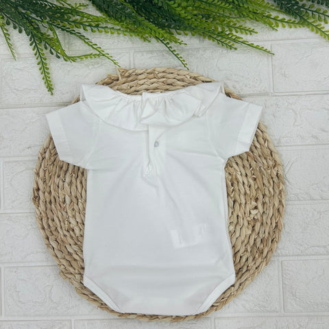 BODY IN COTONE 19121 BIANCO CALAMARO 