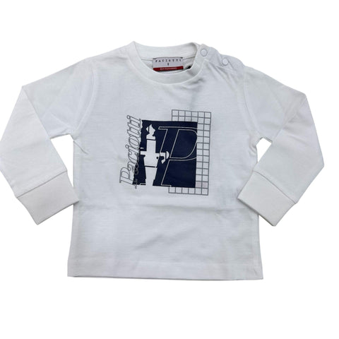 T-SHIRT IN COTONE TSP6322B BIANCO BTS 4US 