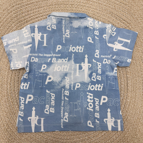 CAMICIA IN COTONE CMP6101B CIELO BTS PACIOTTI 
