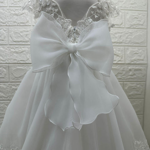 ABITO PIZZO E TULLE 2560 ABITO U MARCH 