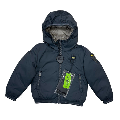 GIUBBOTTO REVERSIBILE 25WBLKC06433 007886 978EI## BLAUER 