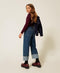 JEANS CON RISVOLTO E STRASS 252GJ2190 07282 TWIN SET 