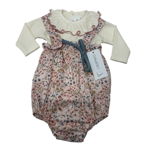 SALOPETTE E BODY 32505/19128 ROSA CALAMARO 