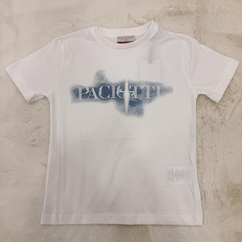 T-SHIRT IN COTONE TSP6103J BIANCO BTS PACIOTTI 