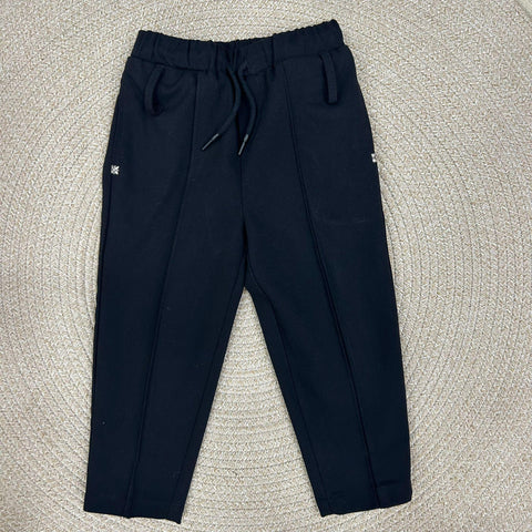 PANTALONE IN LANA E VISCOSA RBA25162PA BLACK RICHMOND 