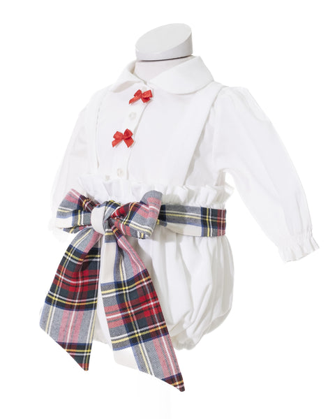 SALOPETTE E CAMICIA IM24C354 PANNA ISABEL&MARTINEZ 