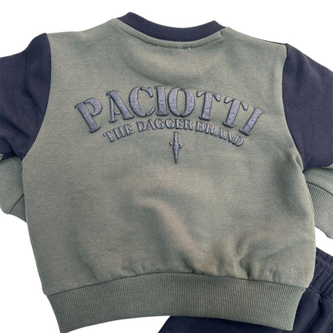 TUTA FELPATA COMP6301B MILITARE BTS 4US 