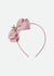 CERCHIETTO FIOCCO E CORONA ABAND TEA ROSE ANGEL'S FACE 
