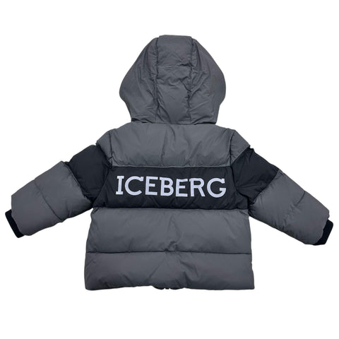 GIUBBOTTO IN NYLON GBICE6313B NERO ICEBERG 
