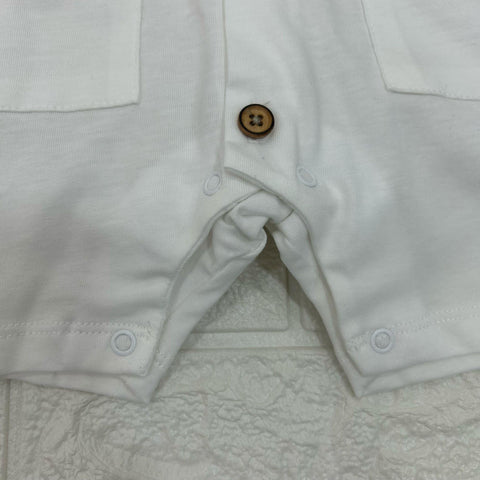 PAGLIACCETTO IN COTONE E25103 BIANCO NANAN 