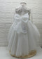 ABITO IN PIZZO E TULLE LUREX 2442 ABITO U MARCH 