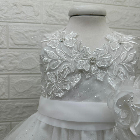 ABITO PIZZO E TULLE LUREX 2551 ABITO U MARCH 