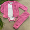 COMPLETO 3 PEZZI IN CALDO COTONE H5YW10 KBU64 G6N3 GUESS 