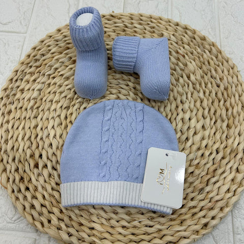CAPPELLO E BABBUCCE IM25N-18/529 CIELO ISABEL&MARTINEZ 