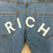 JEANS CON LOGO RIA25125JE DENIM BLU RICHMOND 