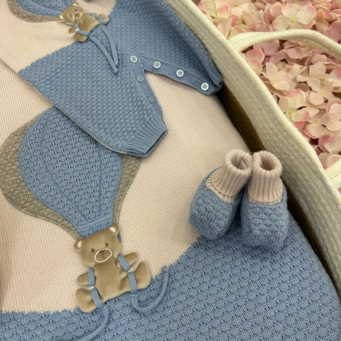 TUTINA E BABBUCCE IN LANA IN5710/IN57S C CIELO MARLU 