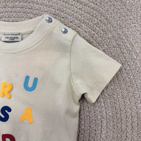 COMPLETO IN COTONE TIP26070CJ BEIGE TRUSSARDI 