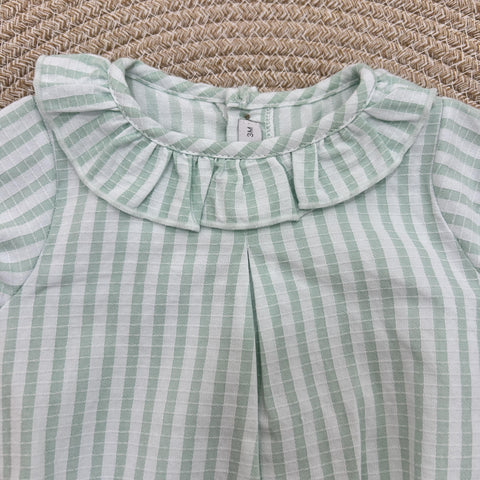 PAGLIACCETTO IN COTONE 32549 MENTA CALAMARO 