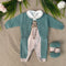 TUTINA, BODY, CARDIGAN E BABBUCCE IN LANA IN5731/IN57S V VERDE SALDI MARLU 