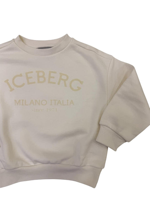 FELPA FELPATA MFICE6333J OFF WHITE ICEBERG 
