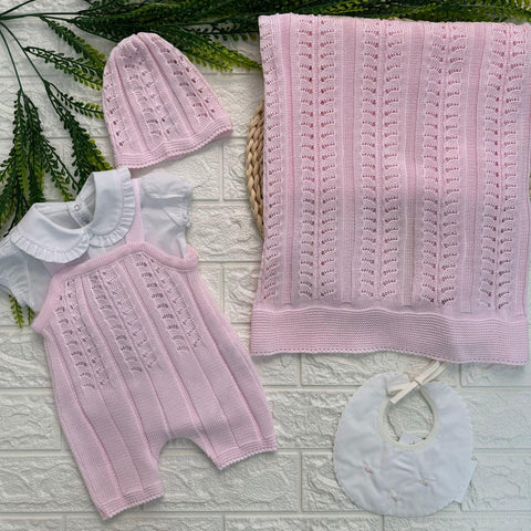 SCIALLE IN FILO LC1054 ROSA LA SARTORIA DEI PICCOLI 