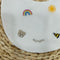 BAVETTA IN COTONE E25013 BIANCO NANAN 