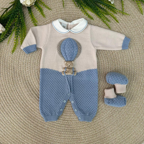TUTINA E BABBUCCE IN LANA IN5710/IN57S C CIELO MARLU 