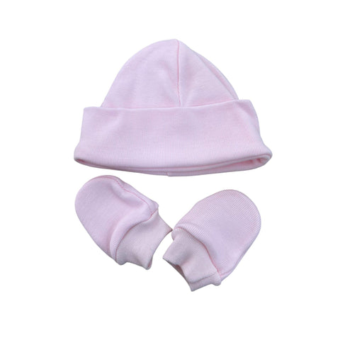 CAPPELLO E MUFFOLE ROSA 09174R R CALAMARO 