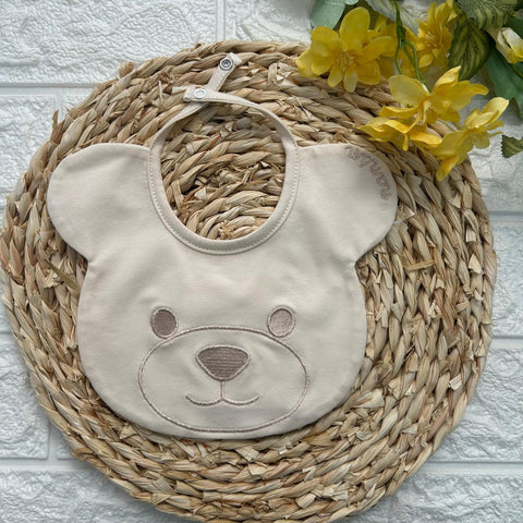 BAVETTA IN COTONE E25582 BEIGE NANAN 