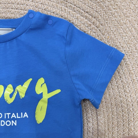 T-SHIRT IN COTONE TSICE6102B AZZURRO ICEBERG 