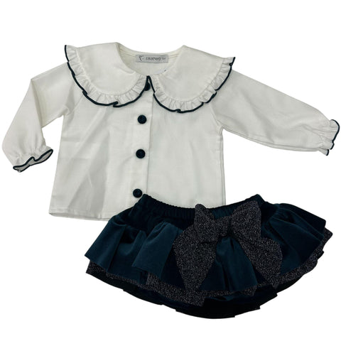 COMPLETO CAMICIA E CULOTTE 11260 U CALAMARO 
