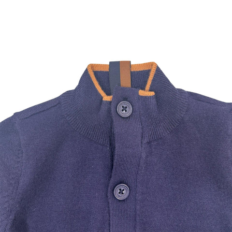 CARDIGAN IN VISCOSA TIA25077MA PEACOAT TRUSSARDI 